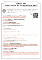 Vorschau - Arbeitsblätter - Justizpalastbrand 1927 - Video + Arbeitsblatt - Seite 3