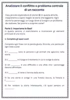 anteprima - Schede informative - Analizzare il conflitto o problema centrale di un racconto - Pagina 1