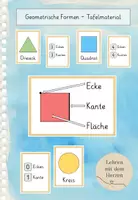 Vorschau - Präsentationen/Tafelbilder - Geometrische Formen - Tafelmaterial - Deckblatt