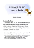 Vorschau - Spiele - Einmaleinsspiel - Schnapp es dir! 4er & 8er Reihe - Seite 1