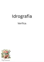 anteprima - Compiti in classe/Test - Verifica sull'idrografia italiana - Pagina di copertina