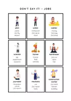 Vorschau - Arbeitsblätter - Don’t Say It! – Jobs and Professions Vocabulary – Speaking Game for ESL - Seite 3