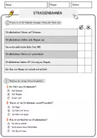 Vorschau - Arbeitsblätter - Straßenbahnen Arbeitsblätter mit Fragen + Lösungen AB - Seite 2