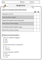 Vorschau - Arbeitsblätter - Treibstoffe Arbeitsblätter mit Fragen + Lösungen AB - Seite 2