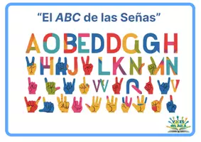 Vista previa - Refuerzo / NEE / Materiales de apoyo - "El ABC de las Señas" - LSM - Portada