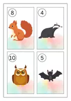 Vorschau - Spiele - Story Walk | Lesespaziergang | Forest animals - Englisch - Seite 3