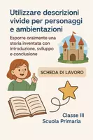 anteprima - Schede informative - Utilizzare descrizioni vivide (personaggi e ambientazioni) - Pagina di copertina