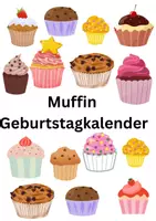 Vorschau - Poster - Muffin Geburtstagskalender mit Kerzen - Deckblatt
