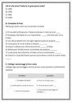 anteprima - Esercizi - Esploriamo l´unificazione italiana - Attività e riflessioni - Scheda di lavoro - Pagina 3
