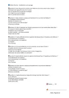 Aperçu - Tests - 📘 5 évaluations de lecture sur «Vendredi ou la vie sauvage» de Michel Tournier (versions A/B) – pour un contrôle ciblé chapitre par chapitre en classe - Page 2