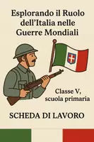 anteprima - Esercizi - Esplorando il ruolo dell´Italia nelle guerre mondiali - Scheda di lavoro - Pagina di copertina
