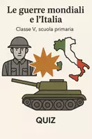 anteprima - Quiz - Le guerre mondiali e l´Italia - Quiz - Pagina di copertina