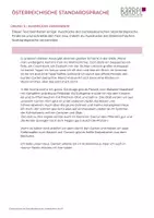 Vorschau - Arbeitsblätter - Österreichische Standardsprache | Wortschatz | A2 - Seite 3