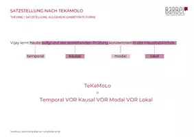 Vorschau - Arbeitsblätter - Satzstellung TeKaMoLo | Grammatik | B2 - Seite 2