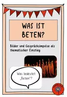 Vorschau - Bildkarten - Einstieg ins Thema "Beten" (Bilder & Gesprächsimpulse) - Deckblatt