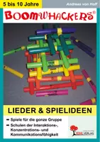 Vorschau - Arbeitsblätter - Boomwhackers Lieder und Spielideen | Kinderlieder, Bewegungsspiele, Klangkarten, Band, Praxistipps | Musik Grundschule Kindergarten Vorschule Klasse 1-4 - Deckblatt