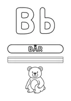 Vorschau - Arbeitsblätter - Tieralphabet zum Ausmalen & Schreibenlernen - Seite 3