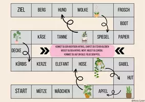 Vorschau - Spiele - Leiterspiel - Nomen und Ihre Artikel - Seite 1