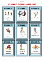 Vorschau - Spiele - Hobbies / Free Time: Stand Up If / Sit Down If (Warm-Up) - Seite 3
