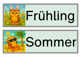 Vorschau - Präsentationen/Tafelbilder - Eulenklasse - Tafelkalender - Seite 1