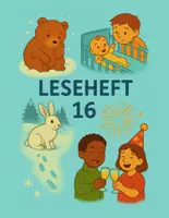 Vorschau - Arbeitsblätter - Lesereise durchs Schuljahr: Leseheft 16 - Deckblatt