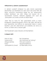 Vorschau - Arbeitsblätter - Lesereise durchs Schuljahr: Leseheft 17 - Seite 1