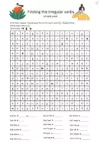 Vorschau - Arbeitsblätter - Finding the irregular verbs - MsJune - Seite 2