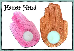 Vorschau - Mal- und Bastelvorlagen - Hamsa Hand: Schritt-für-Schritt Anleitung - Seite 1