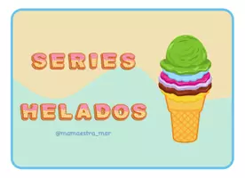 Vista previa - Tarjetas / Manipulativos - FLAHSCARDS SECUENCIAS HELADOS @mamaestra_mar - Portada