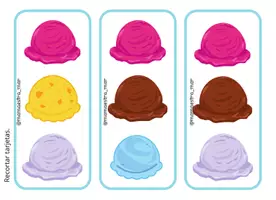 Vista previa - Tarjetas / Manipulativos - FLAHSCARDS SECUENCIAS HELADOS @mamaestra_mar - página 3