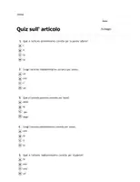 anteprima - Esercizi - Quiz di verifica_articolo - Pagina 1