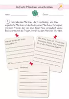 Vorschau - Klassenarbeiten - Märchen schreiben Aufsatz - Seite 2