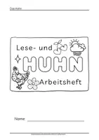Vorschau - Arbeitsblätter - Das Huhn Arbeitsblätter Leseförderung Klasse 1 2 - Seite 1