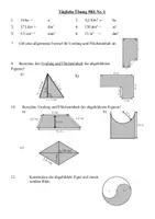 Vorschau - Arbeitsblätter - Übungs-/Vertretungsstunden/AB-Serie Mathe 9RS/Serie1 8 AB - Seite 1