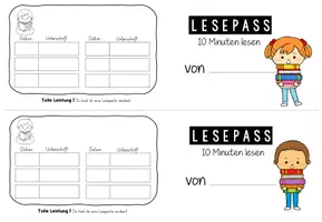Vorschau - Arbeitsblätter - Lesepass Lesefuchs – Leseförderung & Motivation Grundschule (Klasse 1–4) - Seite 2