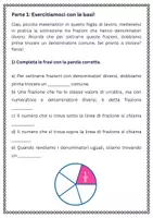 anteprima - Esercizi - Applicare la sottrazione tra frazioni con denominatori diversi - Pagina 1