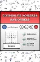 Aperçu - Feuilles d'exercices - Domino | Division de nombres rationnels | Activité Mathématique - Page de couverture