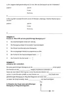 Vorschau - Arbeitsblätter - gleichförmige Bewegung - Arbeitsblatt - Seite 1