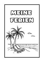 Vorschau - Arbeitsblätter - Rückblick Ferien Lapbook - Deckblatt