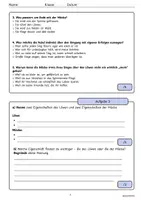 Vorschau - Arbeitsblätter - Materialpaket zum Thema Fabeln (inkl. Musterlösungen und Klassenarbeiten mit Bewertungsvorschlag) - Seite 3