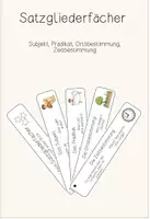 Vorschau - Merkblätter - Satzgliederfächer - Deckblatt
