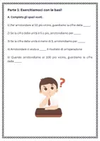 anteprima - Esercizi - Identificare valori di riferimento per arrotondare i termini - Pagina 1
