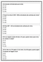 anteprima - Esercizi - Calcolare una stima semplificata prima dell’operazione: stimare il risultato di un'operazione - Pagina 3