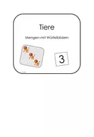 Vorschau - Arbeitsblätter - Klettmappe (TEACCH-Mappe) zu Würfelbildern - Thema Tiere - Seite 2