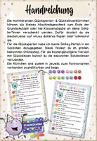 Vorschau - Bildkarten - Abschiedsgeschenk zum Schuljahresende: Glücksperlen & Glückslinsen - Seite 1