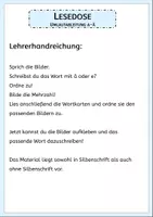 Vorschau - Fördermaterial/Inklusion - Ableitung von Umlaut a-ä - Seite 1