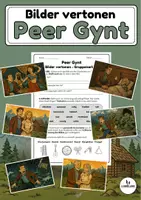 Vorschau - Arbeitsblätter - Peer Gynt: Bilder zur Geschichte vertonen - Deckblatt
