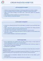 Vista previa - Hojas de trabajo - Crear nuevos hábitos Neuropsicorecursos - Portada