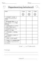 Vorschau - Arbeitsblätter - Mappenbewertung/ Mappenführung - Seite 3