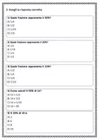 anteprima - Esercizi - Calcolare la percentuale di un numero moltiplicando per la frazione - Pagina 2